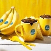 Mug brownie à la banane Chiquita